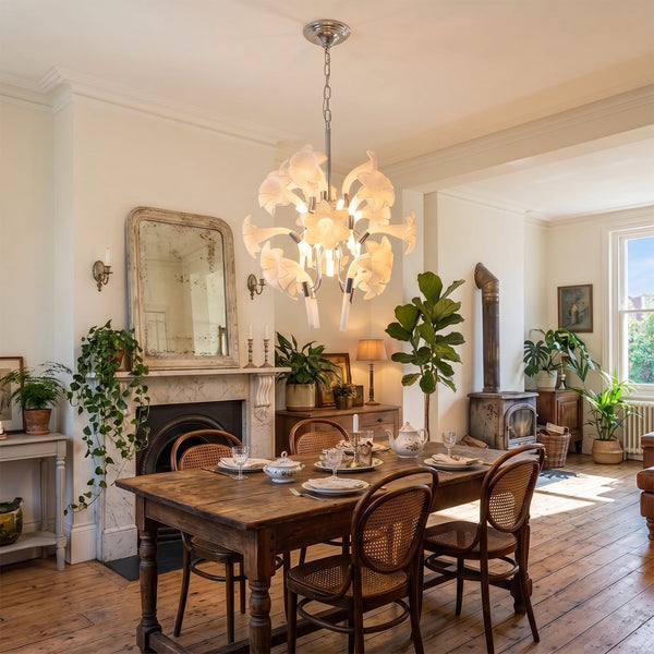💡 Design Inspiration | Hanging Monet’s Water Lilies on Your Ceiling: The Story Behind the Murano Lily Chandelier