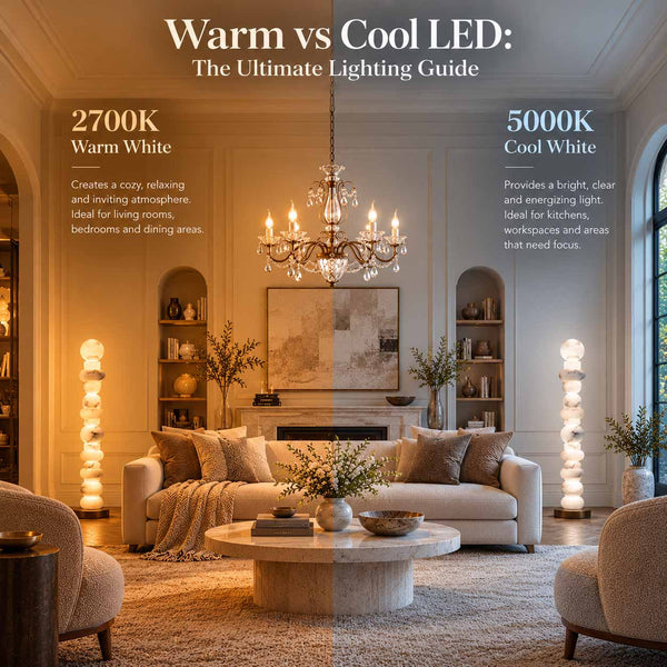 Warm vs Cool LED: Room-by-Room Guide
