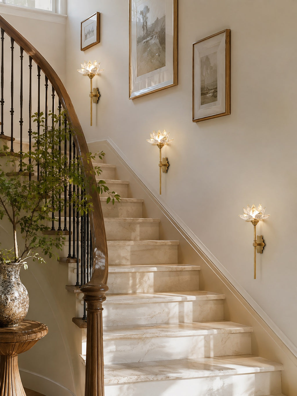 Alberto Lotus Wall Lamp – detail 7