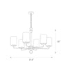 Ginevra Chandelier – detail 3