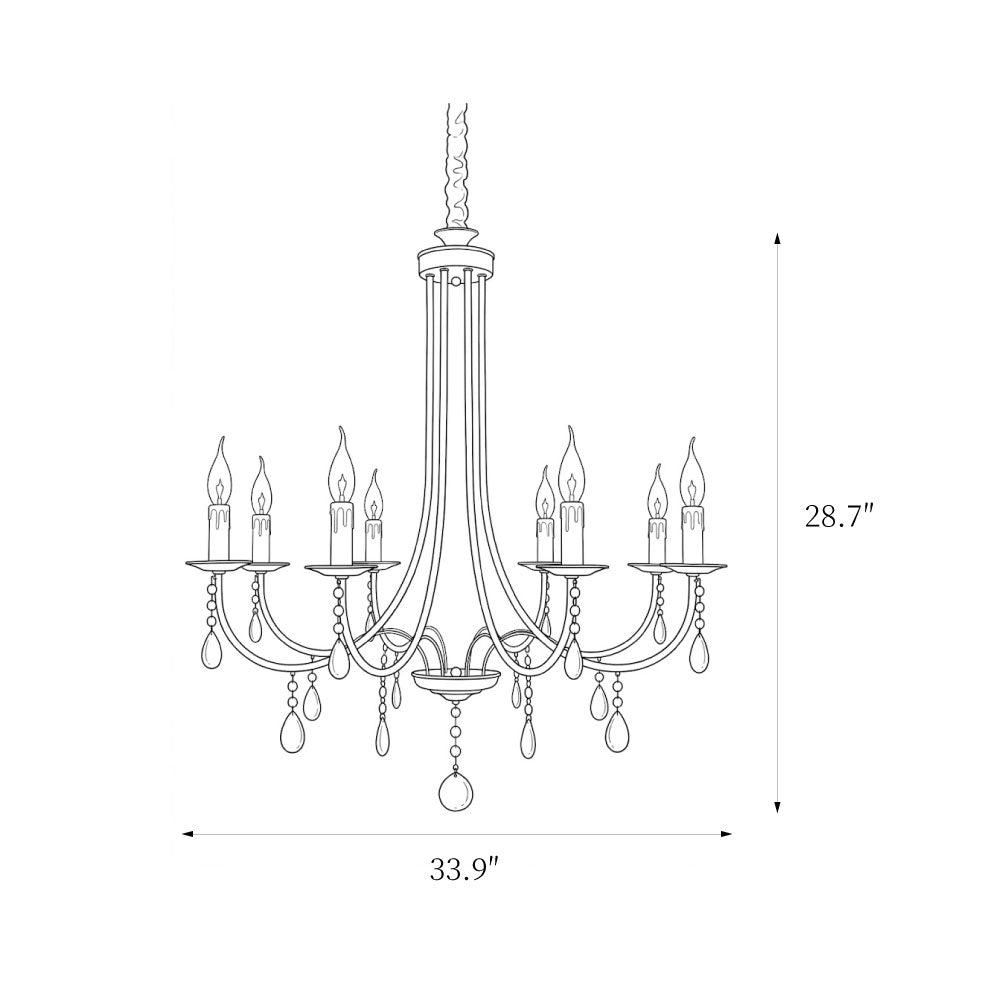 Livex Estate Chandelier – detail 4