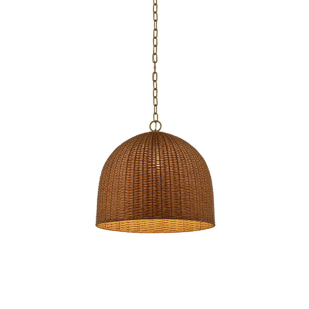 Agatha Rattan Pendant Light