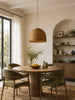 Agatha Rattan Pendant Light – detail 15