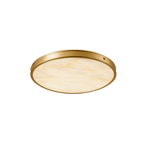 Aureon Alabaster Flush Mount Ceiling Light