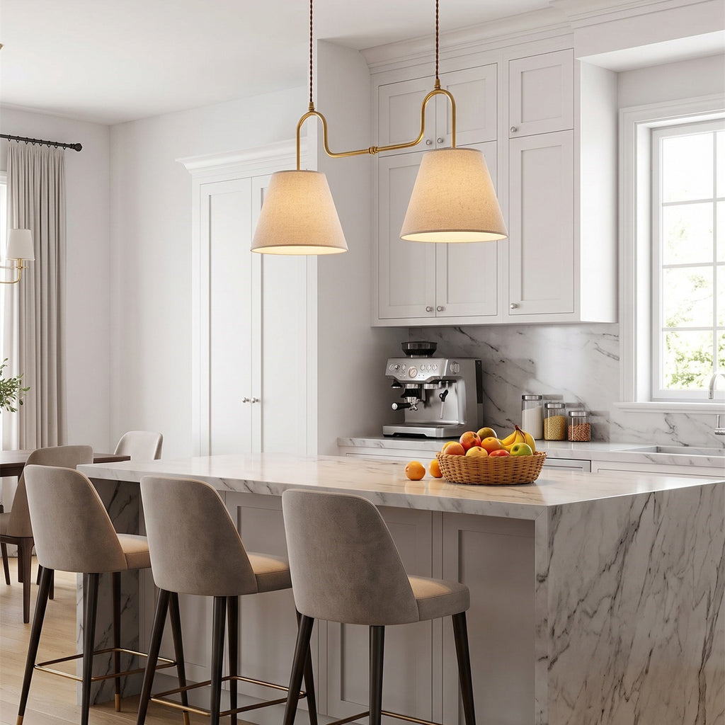Barchester Double Pendant Light – detail 10