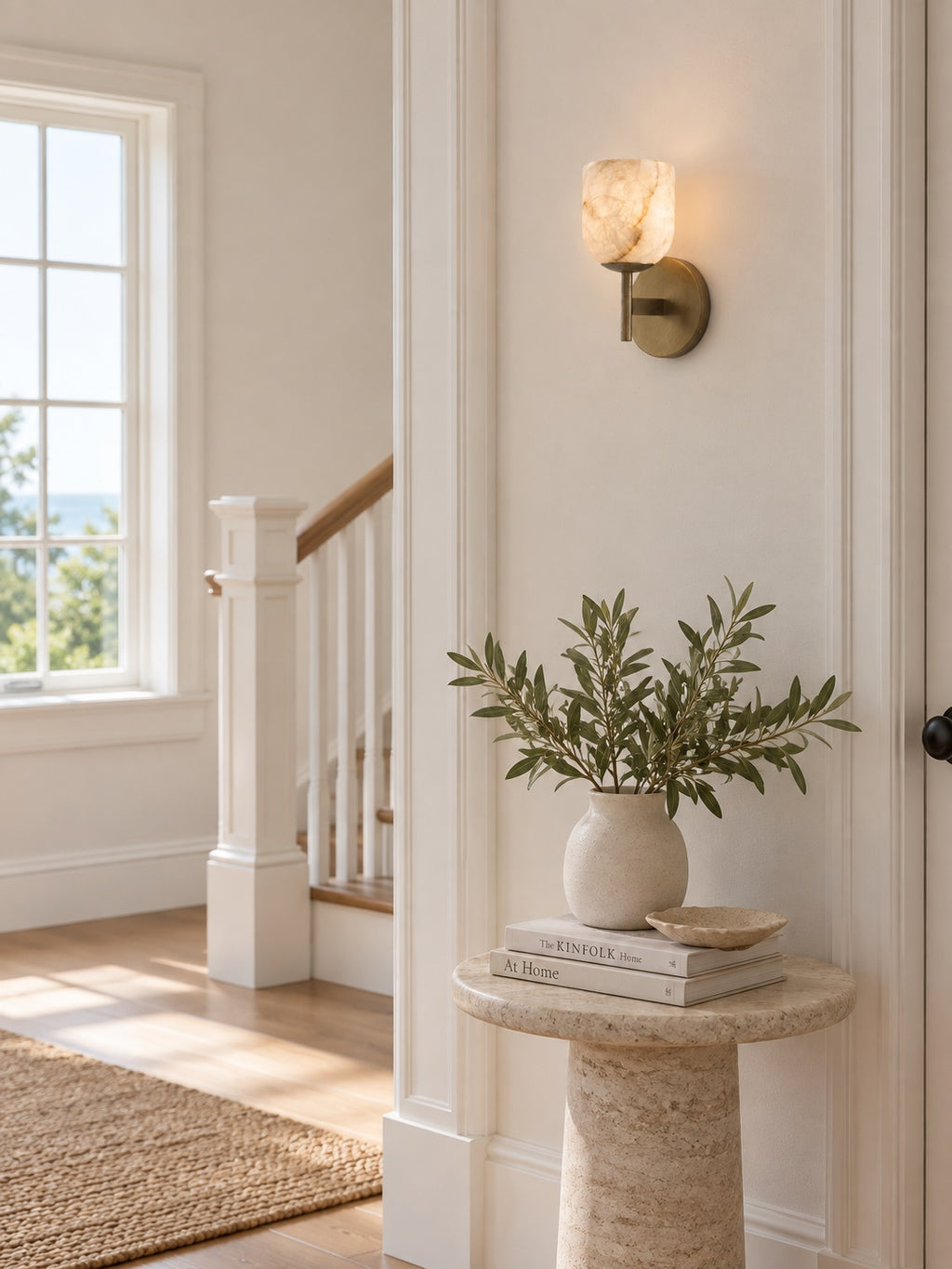 Benny Alabaster Wall Sconce – detail 8