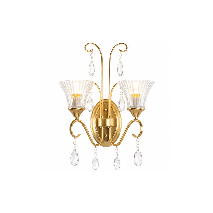 Aplique de Parede Butterfly em Cristal