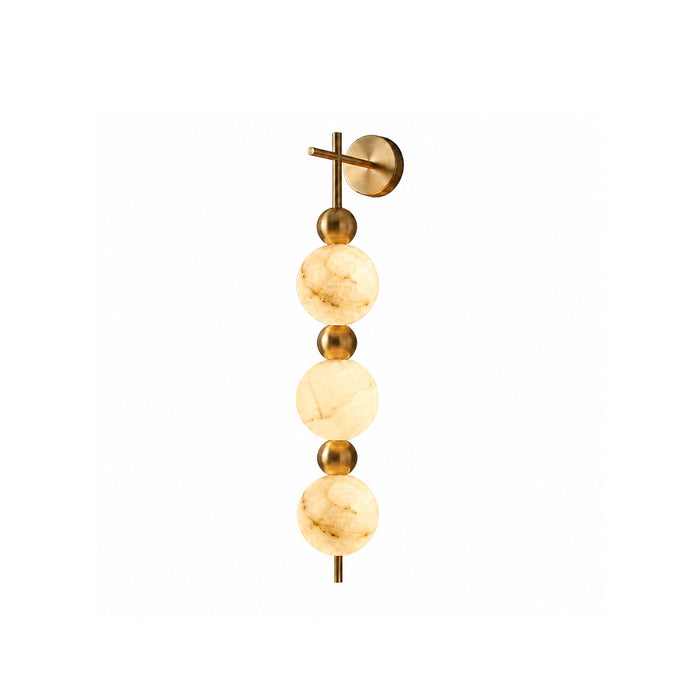 Candied String Alabaster Wall Sconce