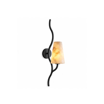 Cassia Alabaster Wall Sconce
