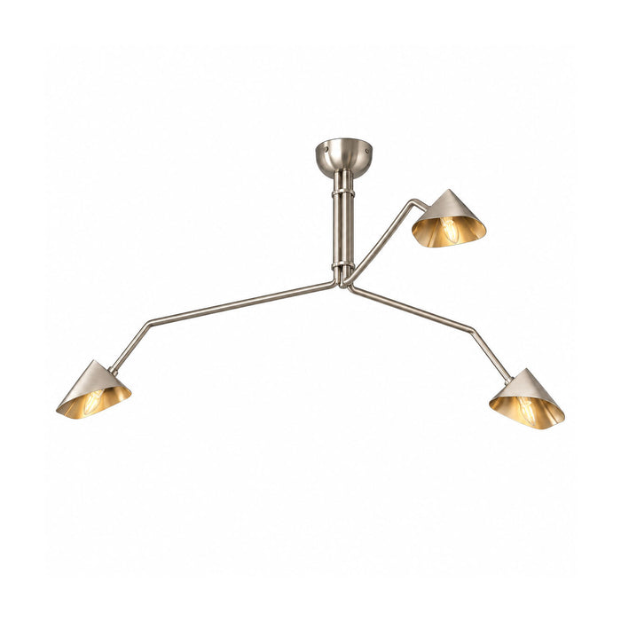 Lustre Charlton Grande à Trois Bras