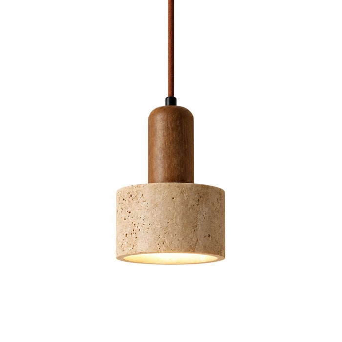Corinne Travertine Pendant Light