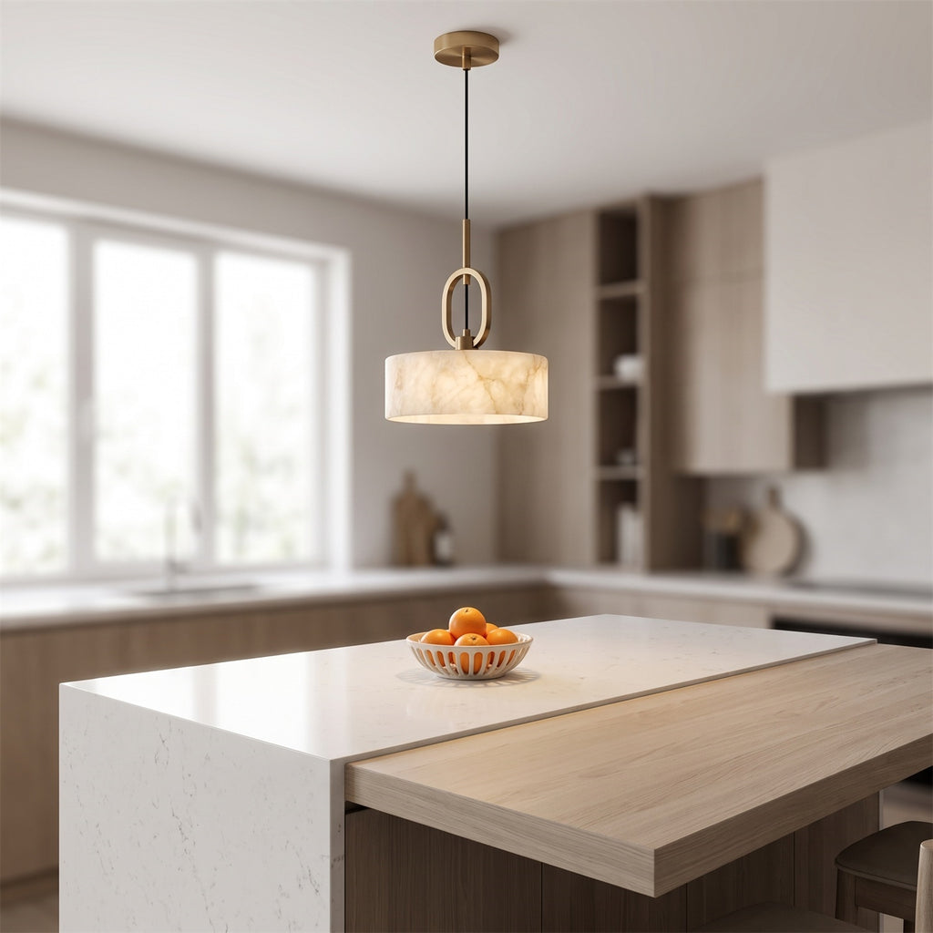 Elysia Alabaster Pendant Light – detail 8