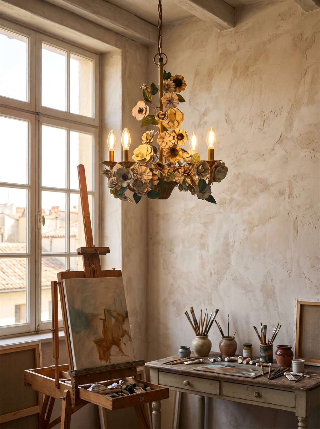 Enchanted Manor Chandelier – detail 4