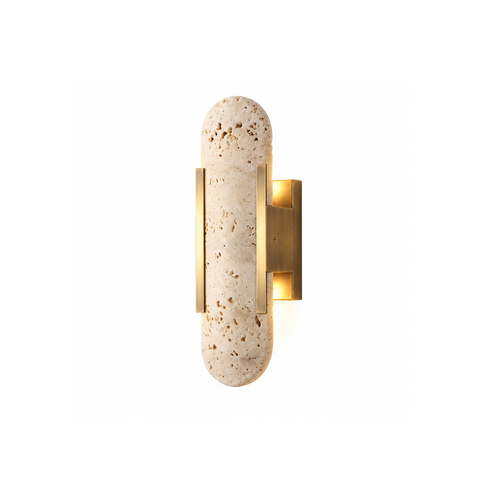 Applique murale Faith en travertin