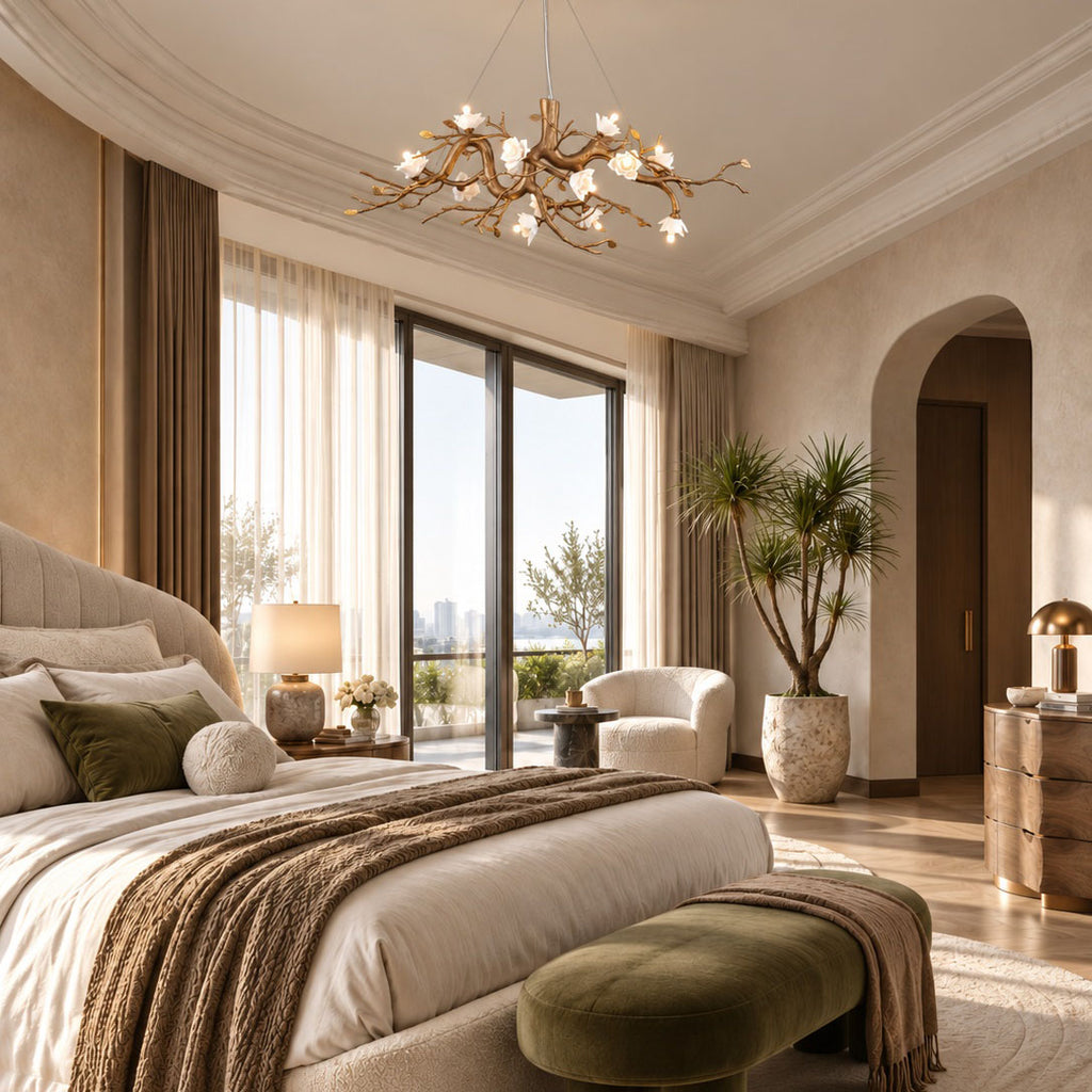 Flower Bloom Branch Chandelier – detail 5