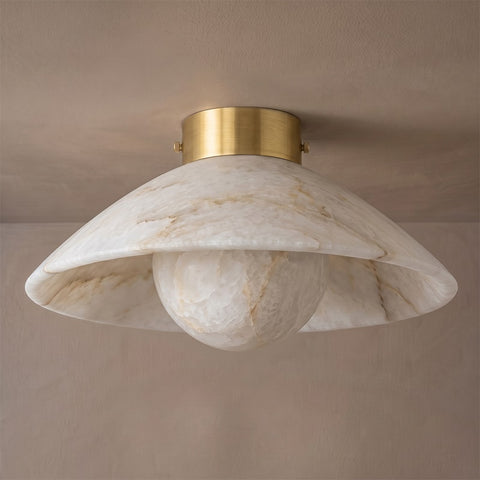 Hadley Alabaster Semi-Flush Mount – detail 15