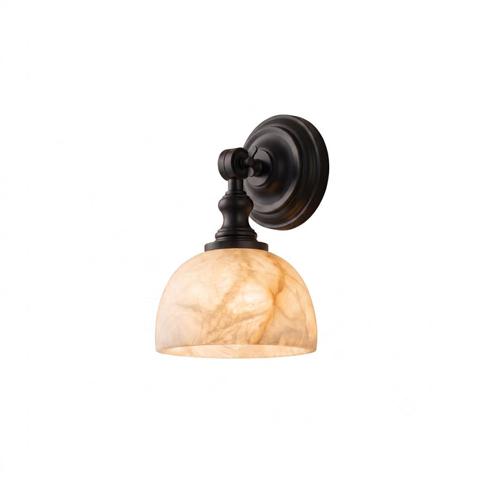 مصباح Hudson Alabaster الجداري