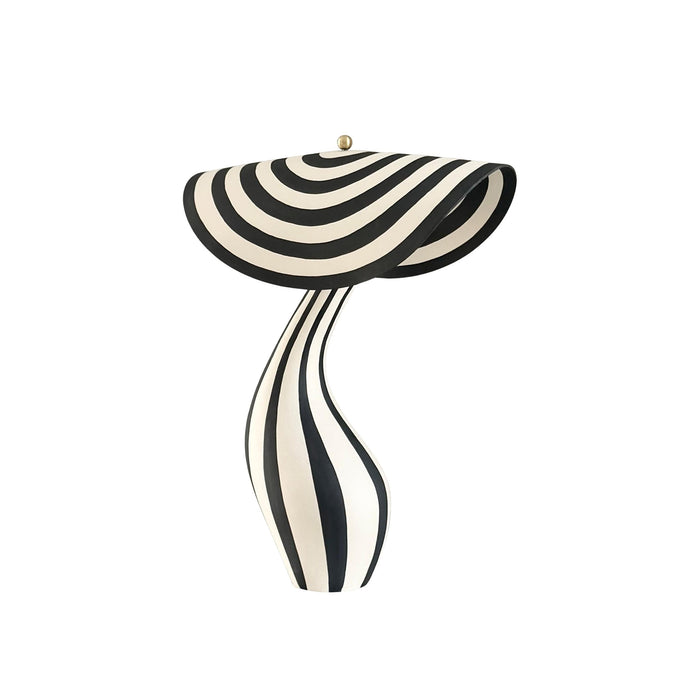 Lampe de Table Céramique Rayée Jossolini
