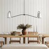 Kairos Linear Chandelier – detail 2
