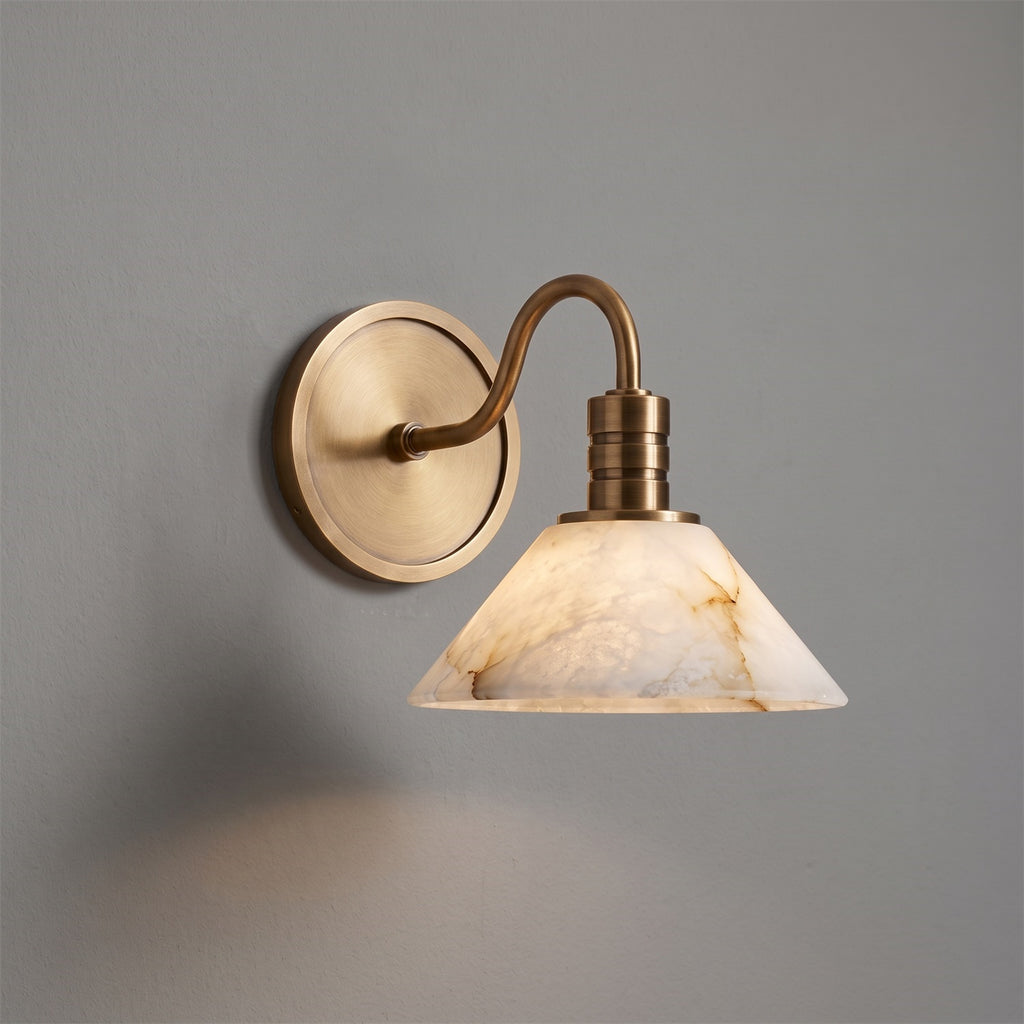 Katelin Alabaster Wall Sconce – detail 21