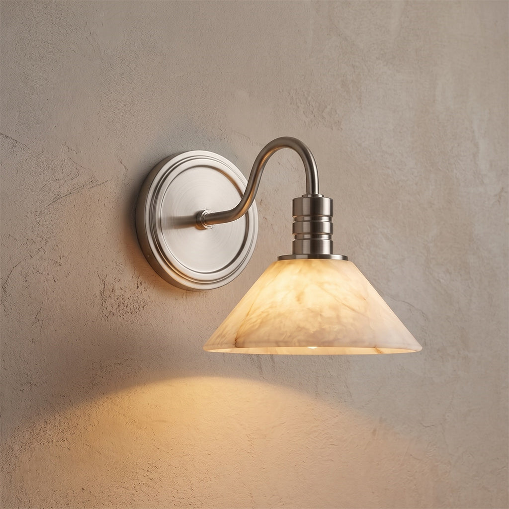 Katelin Alabaster Wall Sconce – detail 27