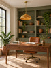 Lucinda Rattan Scallop Pendant Light – detail 3