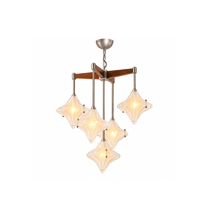 Lyra Star Staircase Chandelier