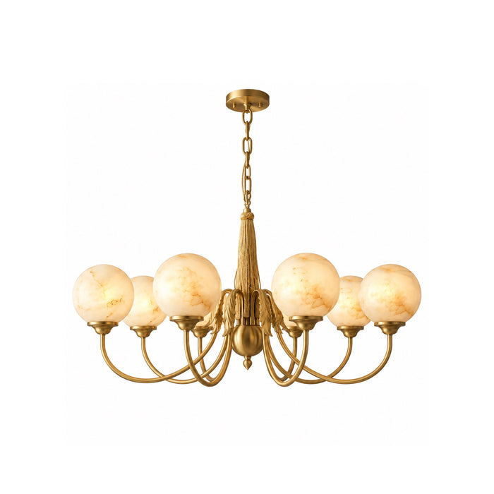 Mcveigh Alabaster Chandelier