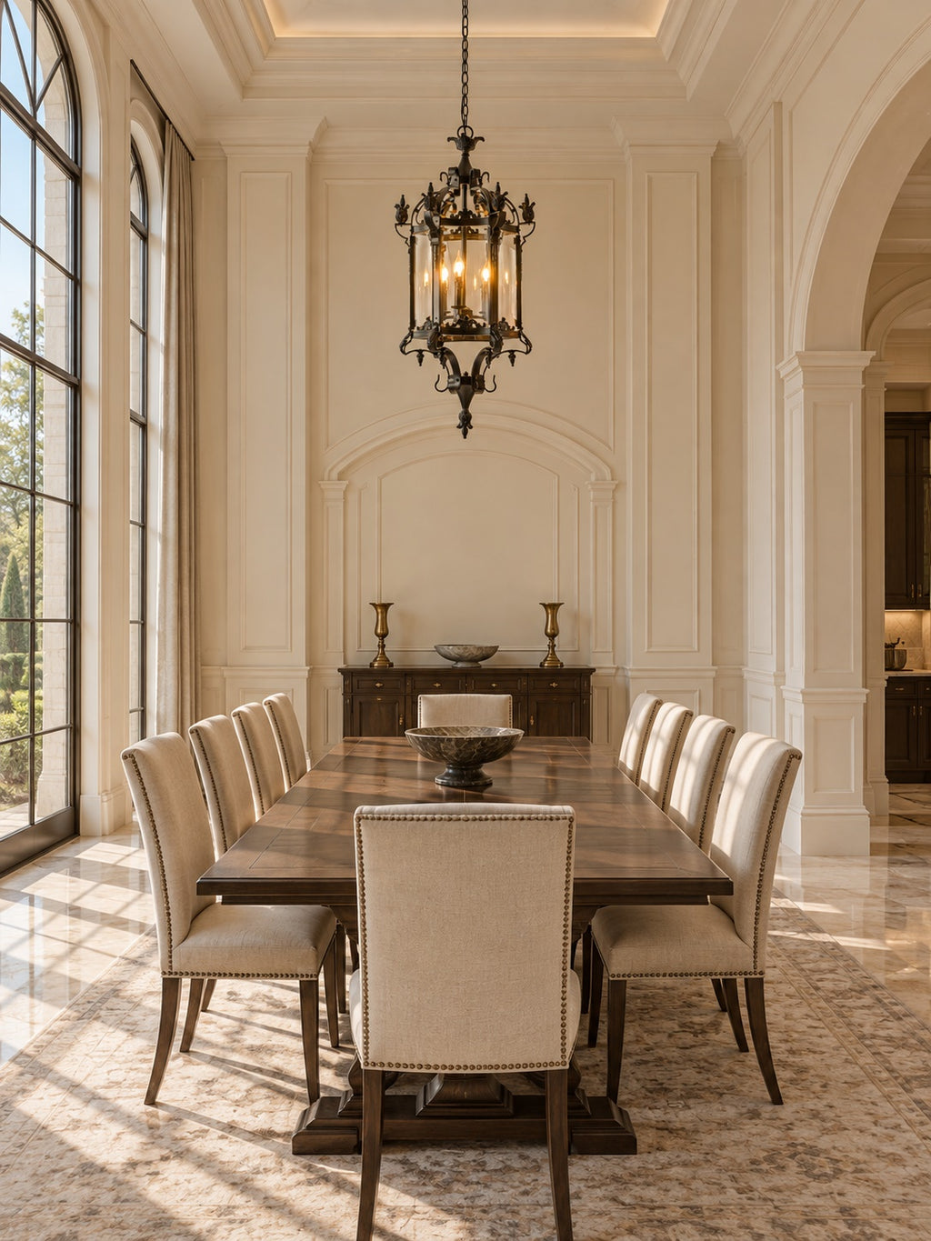 Midnight Castle Chandelier – detail 9