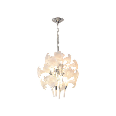Murano Lily Floral Chandelier