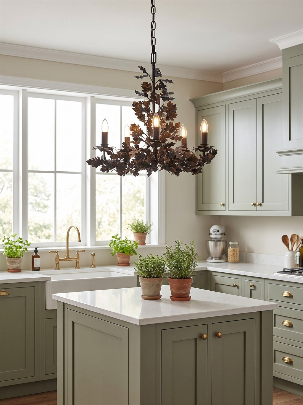 Orchard Harvest Chandelier – detail 7
