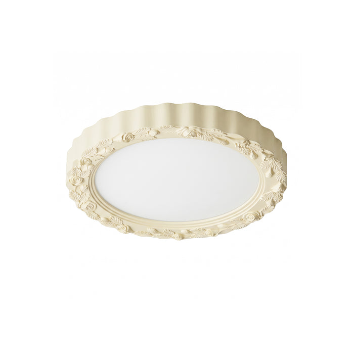 Plafonnier semi-encastré Relief Resin