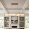 Septimus Linear Alabaster Chandelier – detail 5