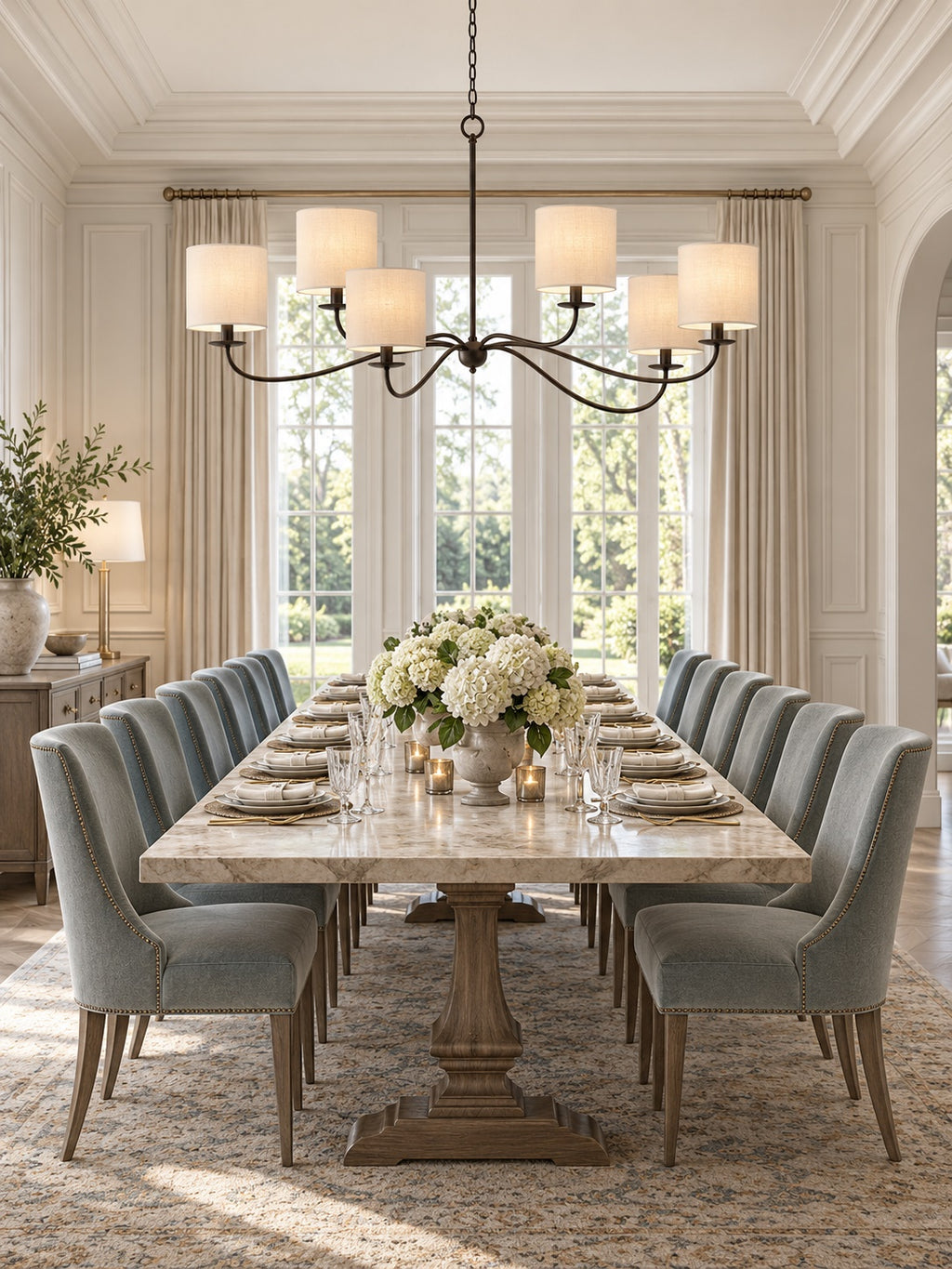 Twilight Sweep Chandelier – detail 7