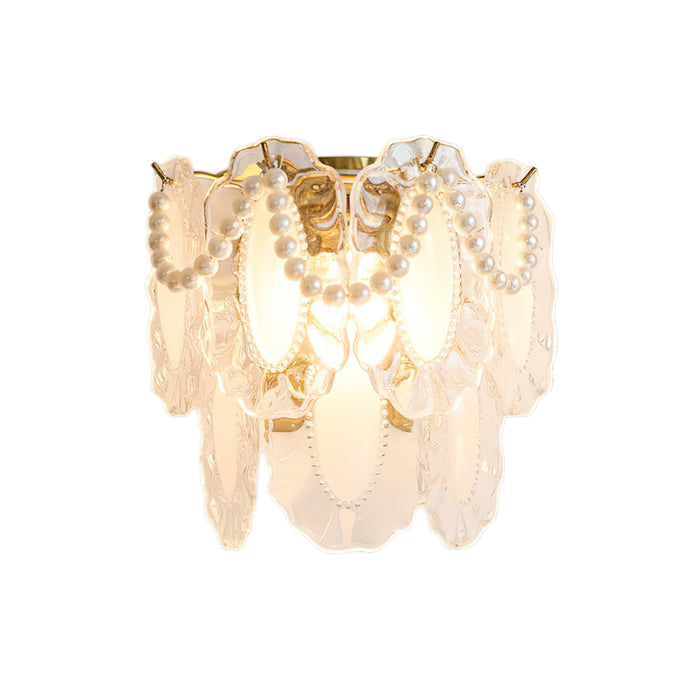 مصباح Pearl Petal الحائط