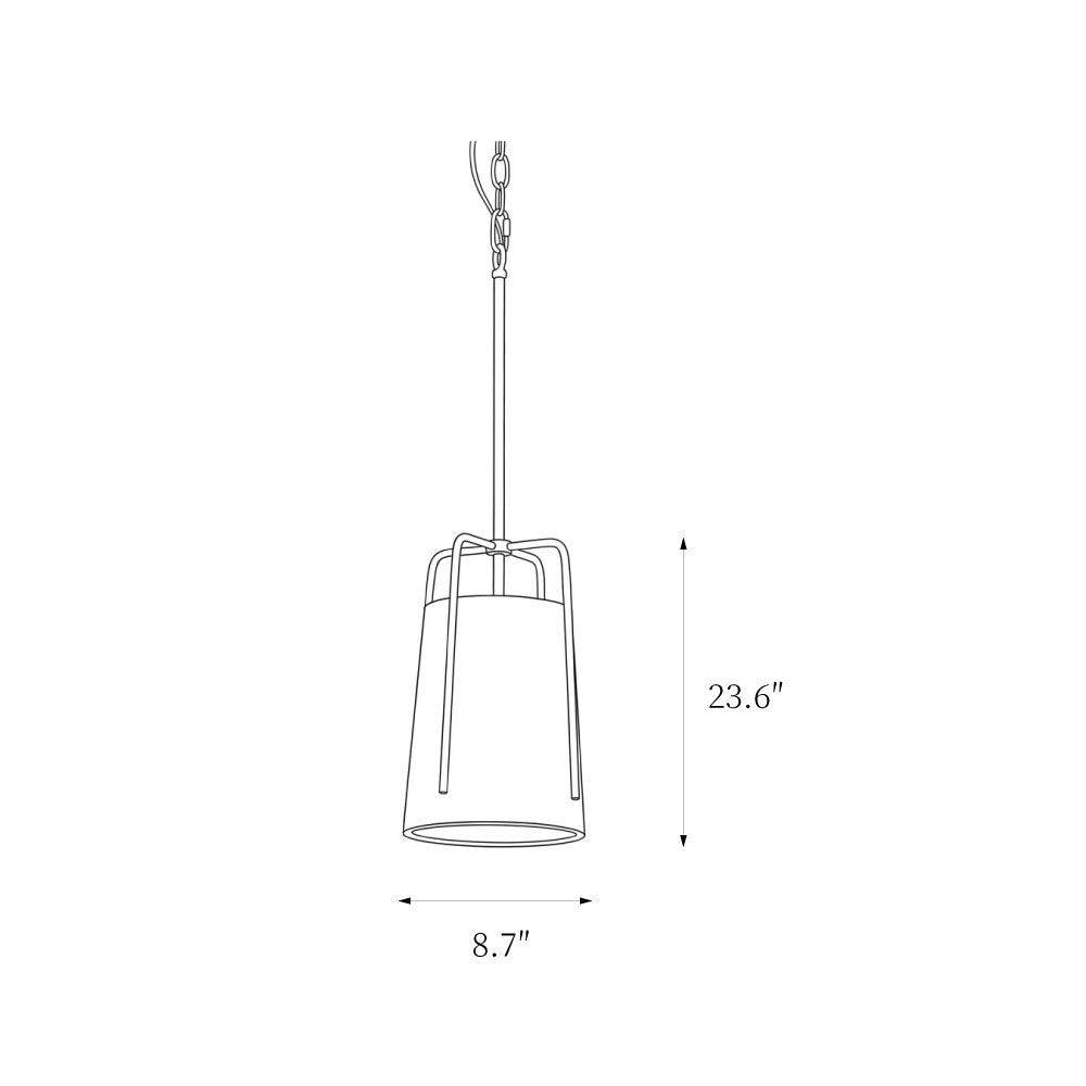 Pitchfork Pendant Light – detail 3