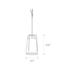 Pitchfork Pendant Light – detail 3