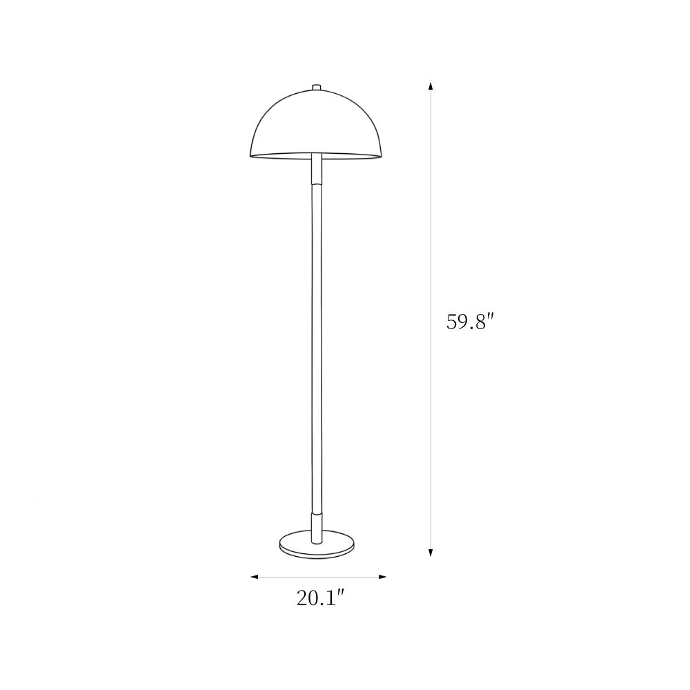 Standish Dome Floor Lamp – detail 3