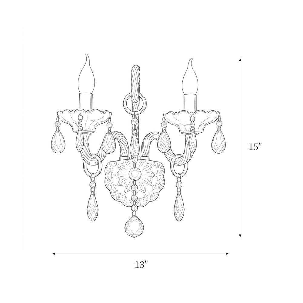 Balmoral Wall Sconce – detail 4