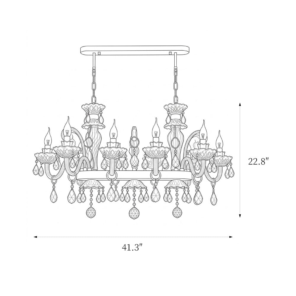 Buckingham Crystal Chandelier – detail 27