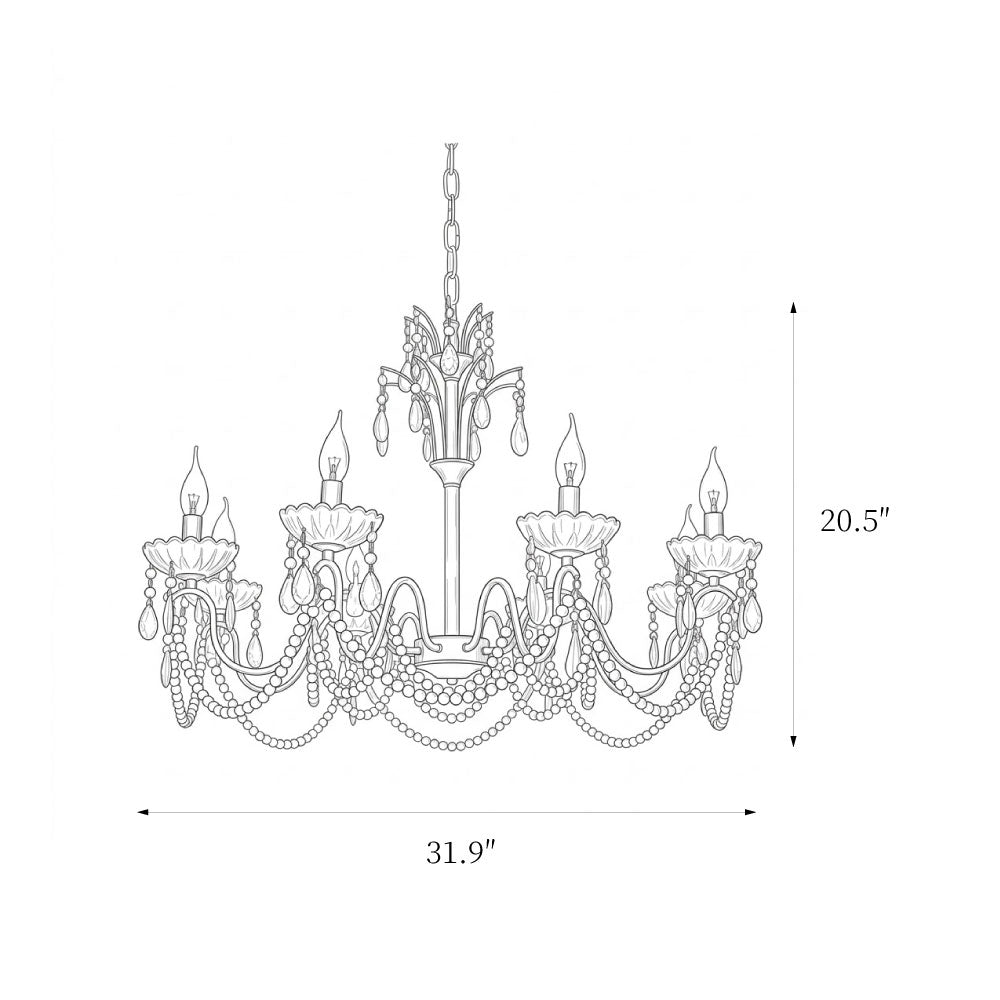 Clarence Chandelier – detail 4
