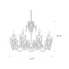 Clarence Chandelier – detail 4