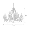 Clarence Chandelier – detail 5