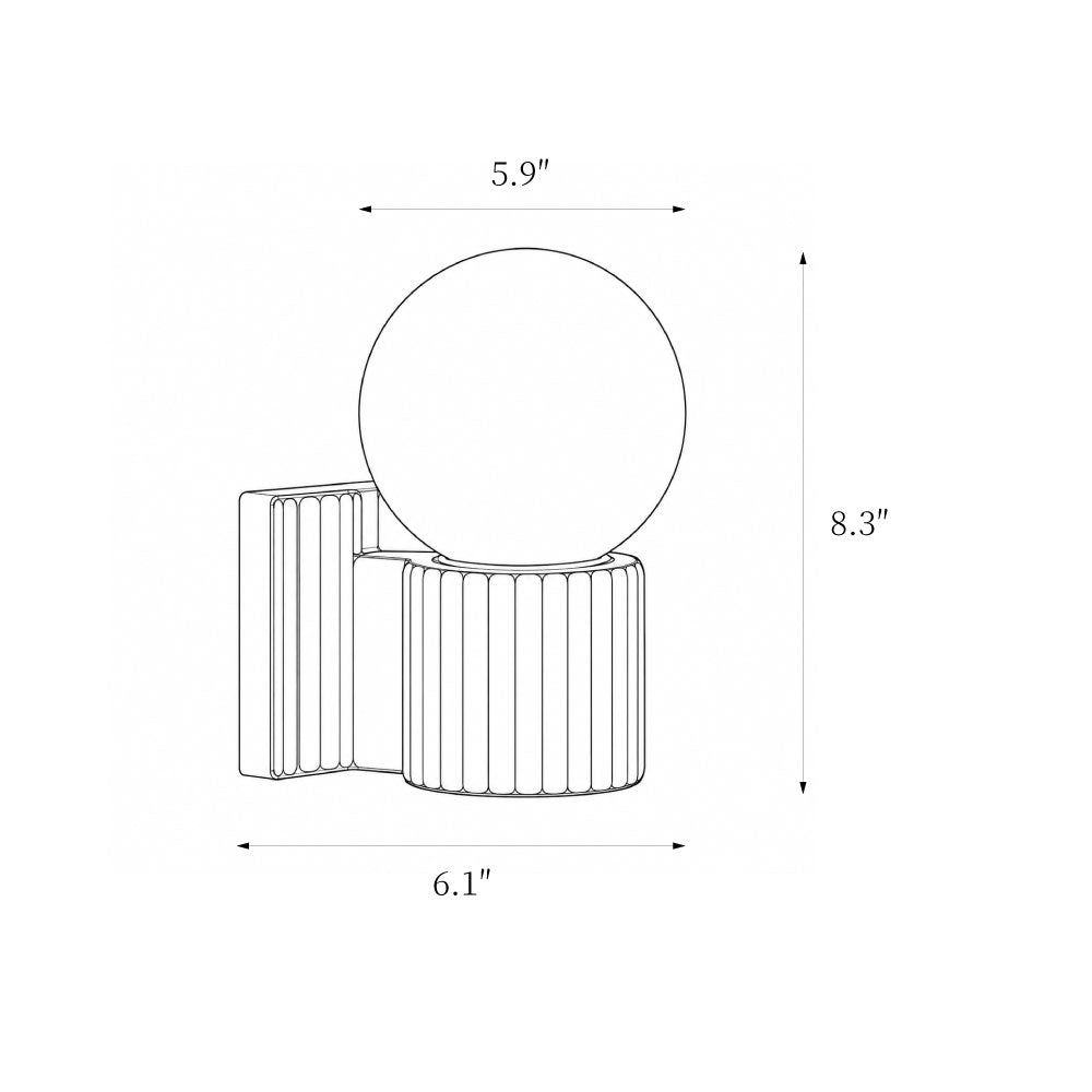 Leachutt Wall Sconce – detail 3