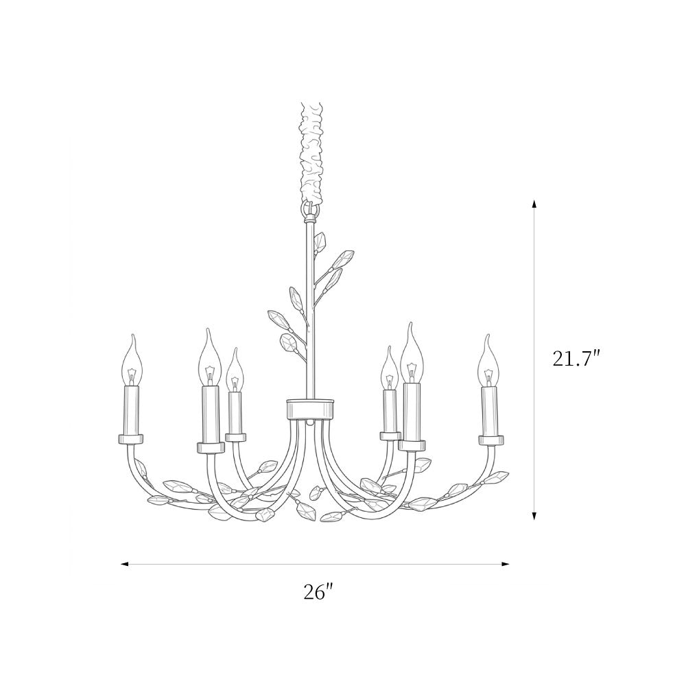 Quoizel Chandelier – detail 26