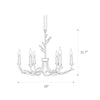 Quoizel Chandelier – detail 26