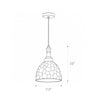 Tessaro Pendant Light – detail 3