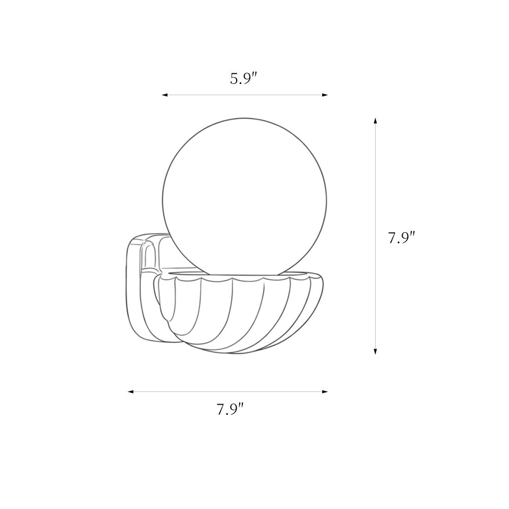 Wagner Wall Sconce – detail 3
